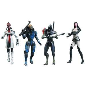 Big Fish Toys Mass Effect 3 Series 2 Figures (Set of 4 