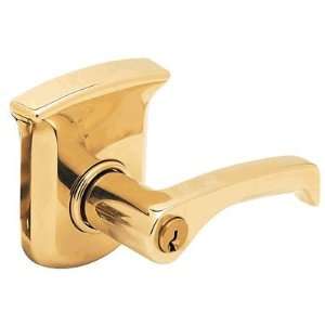 Baldwin 5265.031.rent/lent Non lacquered Brass Keyed Entry Tahoe Lever 
