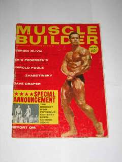 Muscle Builder Magazine July 1965 Chet Yorton  