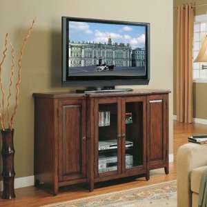  Union Square Flat Panel 56 TV Stand in Maple: Furniture 
