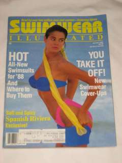 Swimwear Illustrated Volume 3 #1 January 1988 Donna Stokes Donna Marie 