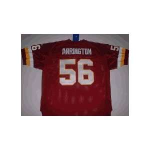  Lavar Arrington Washington Redskins Authentic Reebok NFL 