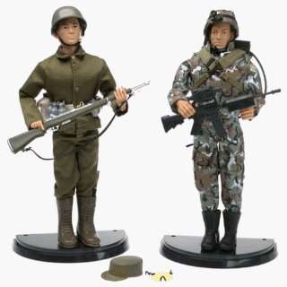  GI Joe 35th Anniversary Then and Now Twin Figure Set: Toys 