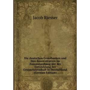   in Deutschland (German Edition) (9785877731110) Jacob Riesser Books