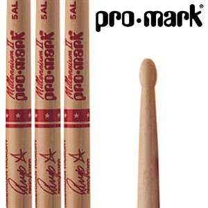   TX5ALW American Hickory 5AL Ringo Starr Wood Tip: Musical Instruments