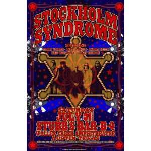  Stockholm Syndrome Widespread Panic Concert Poster MINT 