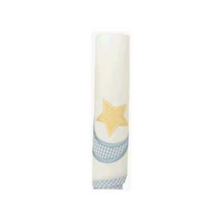  3 Marthas Baby Receiving Blanket   Blue Moon and Star 