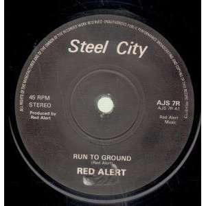   INCH (7 VINYL 45) UK STEEL CITY 1982 RED ALERT (NWOBHM GROUP) Music