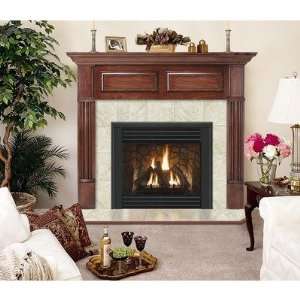  Hearth and Home Mantels 6081 Deluxe Geneva Flush Fireplace 