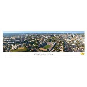  Framed Georgia Tech Panoramic Picture Photograph: Sports 