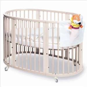  Stokke Sleepi Crib With Mattress In White: Baby