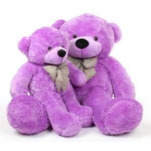   DeeDee Cuddles LIFE SIZE Lilac Plush Teddy Bear 65inch Toys & Games