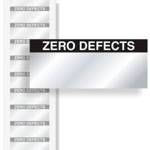  ZERO DEFECTS Aluminum Foil, 1.5 x 0.625