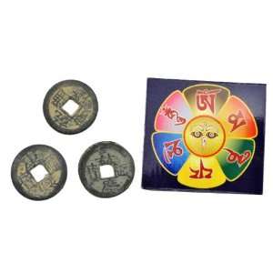   Ching Coins, Iching Coins, and a Free Copyrighted Buddha Eye Magnet