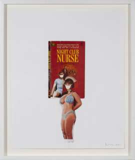 Richard Prince Night Club Nurse Mixed Media 2007  