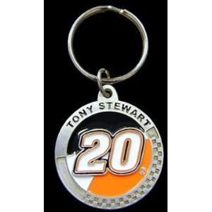 Tony Stewart #20 Nascar Keychain Official