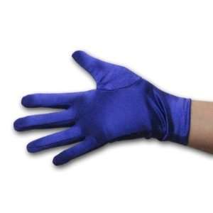 Plum Purple Mardi Gras 9 Short Satin Gloves: Toys & Games