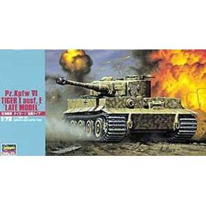   72 Tiger I Ausf E Late Production Tank (Plastic Models): Toys & Games