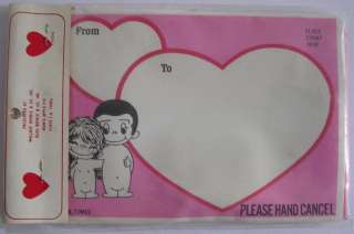 Love Is by Kim 1970 Sealed Plaque Envelope Warm Embrace  