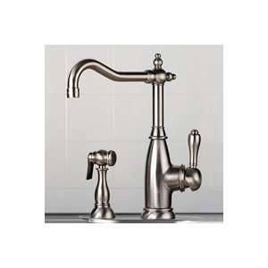   Handle Kitchen Faucet with Side Spray 7753 ORB: Home Improvement