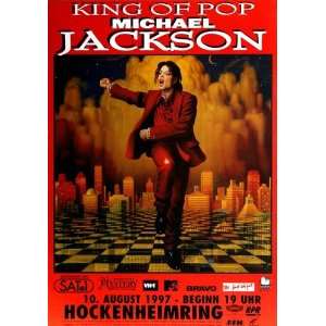  Michael Jackson   HIStory World 1997   CONCERT   POSTER 