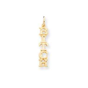   IceCarats Designer Jewelry Gift 10K 5 Lettered Talking Charm: Jewelry
