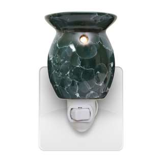   / MELTER MARBLE GREEN ROUND, use with Mia Bella, Scentsy,etc  