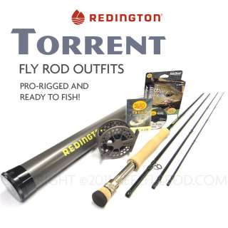 NEW! REDINGTON TORRENT 890 4 8WT FLY ROD OUTFIT   FREE SHIPPING 