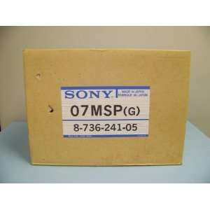  Sony 07MSP (G) 8 Green CRT Tube Electronics
