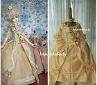 18th century Rococo Baroque Cosplay Costume Dress h17