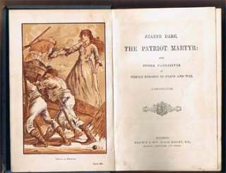 1889 JEANNE DARC & OTHER STORIES OF FEMALE HEROISM  