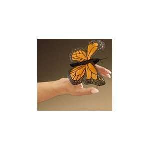  Finger Puppet Mini Monarch Butterfly   By Folkmanis Toys 