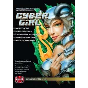com Airbrush Action D1JS02 CYBER GIRL BY JAVIER SOTO AIR BRUSH ACTION 