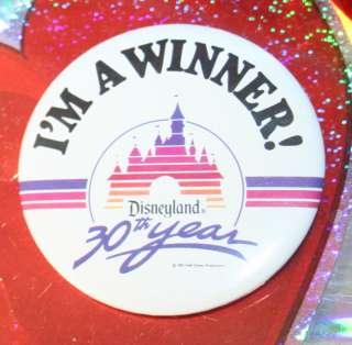 30 Years Disneyland Walt Disney Pinback 1928 58 Pins  