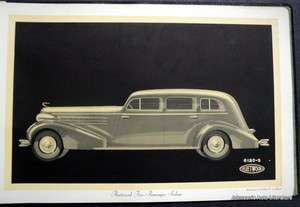   Fleetwood Custom Bodies Dealer Showroom Album   1930s, Antique Car