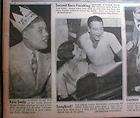 1939 newspaper w Headline & photo NY Yankee star LOU GEHRIG ILL 