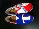 Texas Rangers MLB Hand Painted Toms With Original Box