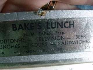 WAY Cool Vintage Retro 1955 Bakes Lunch Diner Calendar Monticello 