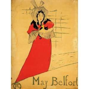  Oil Painting: May Belfort: Henri De Toulouse Lautrec Hand 