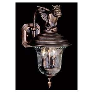  Framburg 8502 IRON 3 Light Carcassonne Exterior Sconce 