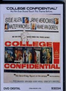 College Confidential (DVD) NEW/SEALED 90 minutes B&W  