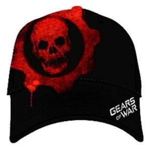 Gears of War Baseball Cap Red Skull Style: Everything Else