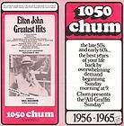 CHUM CHART #892 July 20, 1974 Music Survey BTO #1  