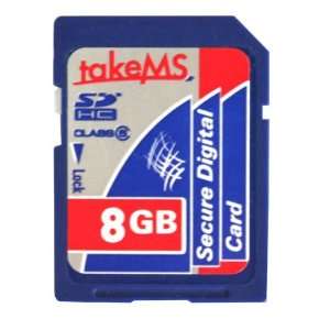  takeMS 8GB SDHC memory card Class 6