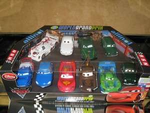 NEW Disney Store Cars 2 WORLD GRAND PRIX Racer & Crew Chiefs Diecast 