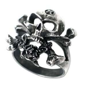   Philosophy Perfection Unto Death Gothic Ring Size 11