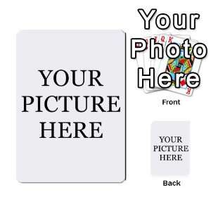  New Custom Personalized Customize Playing Cards Game Play 