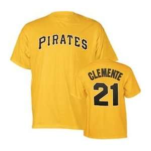  Pittsburgh Pirates Roberto Clemente Name and Number T 