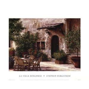    La Villa Borghese by Stephen Bergstrom 20x16