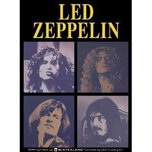  LED ZEPPELIN BAND FACES STICKER